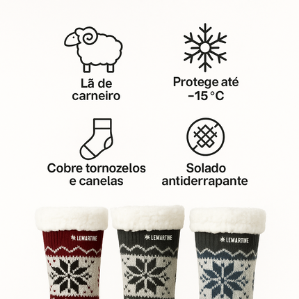 Kit de Calcetines Térmicos de Lana (OFERTA DE INVIERNO)