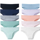 Braguitas Antibacterianas - Compra 5, Lleva 10 | 100% Algodón | Colores Aleatorios