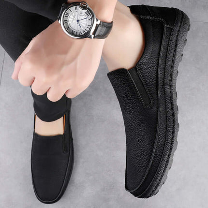 Mocasines Alvero de cuero genuino
