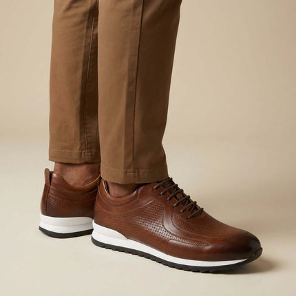 Zapatillas de piel Lucano