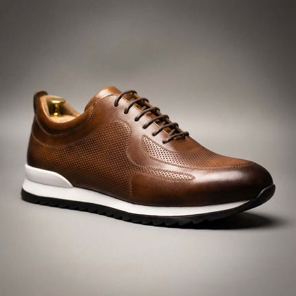 Zapatillas de piel Lucano