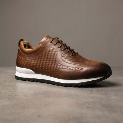 Zapatillas de piel Lucano