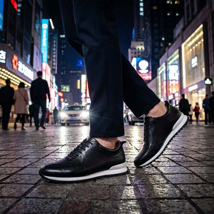 Zapatillas de piel Lucano
