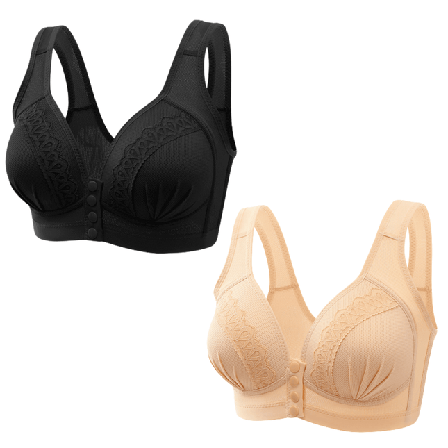 Kit Sujetador Push Up Cierre Delantero - Monalisa