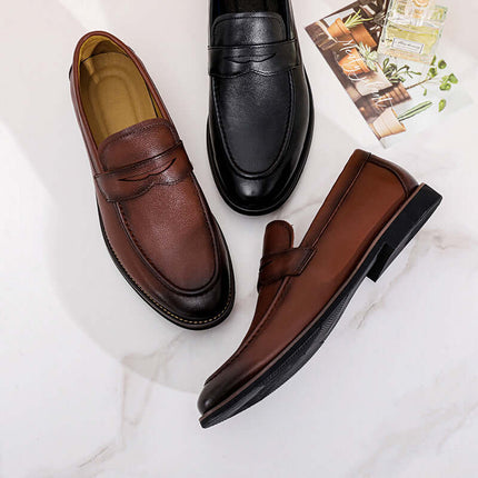 Mocassines Regente de piel vacuna