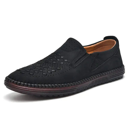 Mocasines de piel auténtica Roma