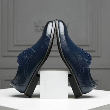 Zapatos de vestir con punta de ala Roma - Piel sintética de primera calidad