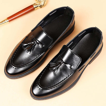 Mocasines Valente con borlas de cuero